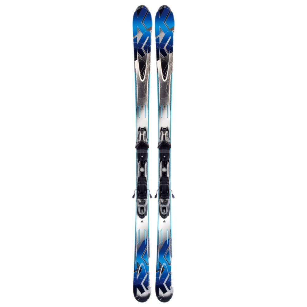 K2 A.M.P. Stinger Skis with Marker/K2 M2 10.0 Bindings 2012