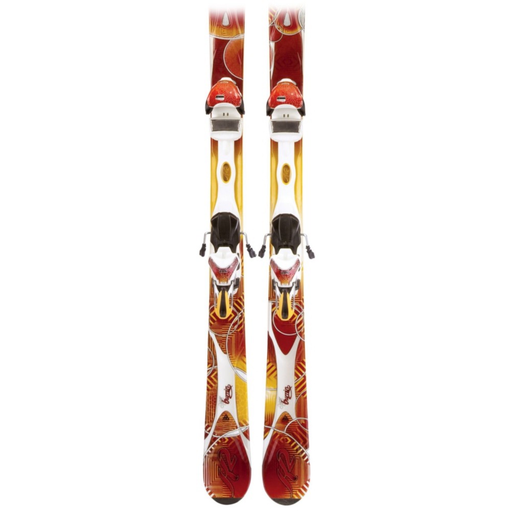 K2 SuperBurnin Womens Skis with Marker/K2 ERS 11.0 TC Bindings 2012