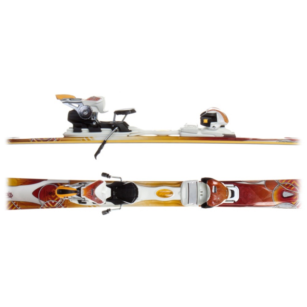 K2 SuperBurnin Womens Skis with Marker/K2 ERS 11.0 TC Bindings 2012