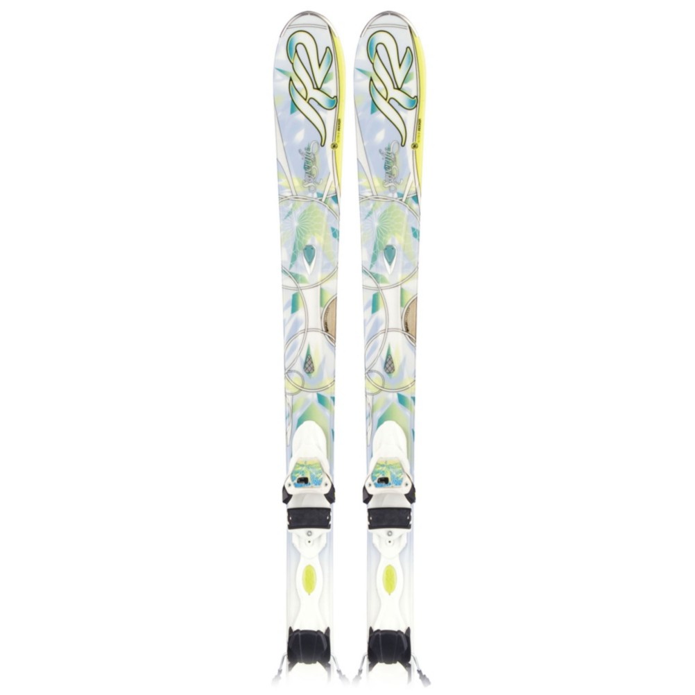 K2 SuperIfic Womens Skis with Marker ER3 10.0 Bindings 2012