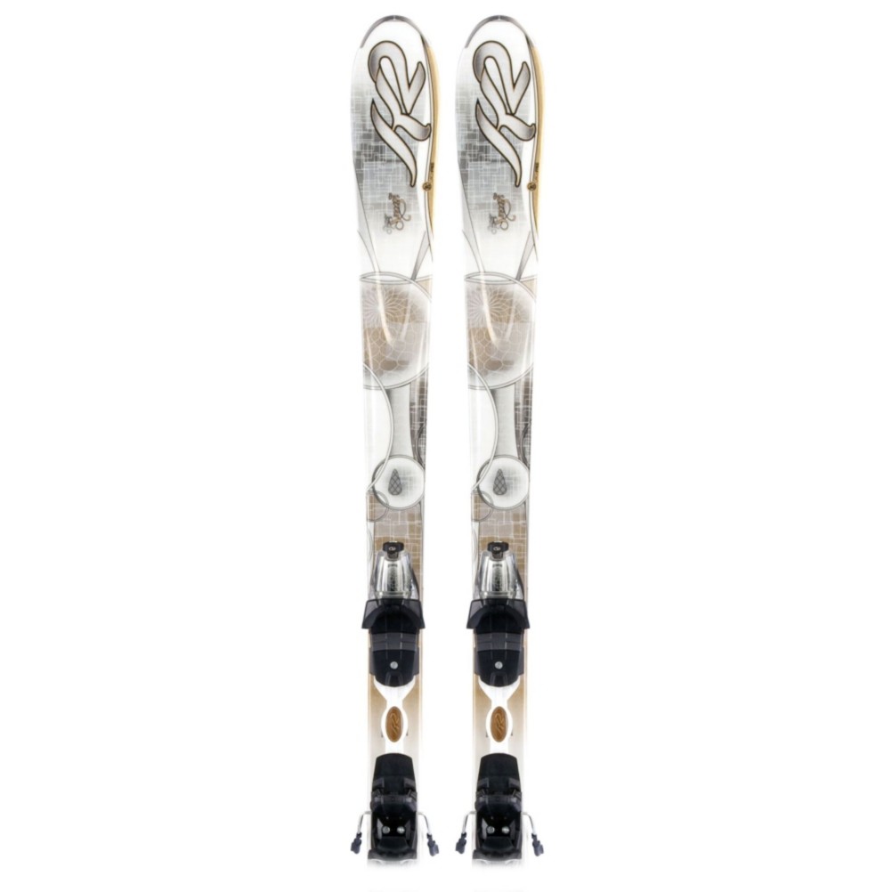 K2 SuperSmooth Womens Skis with K2/Marker ERP 10.0 Bindings 2012