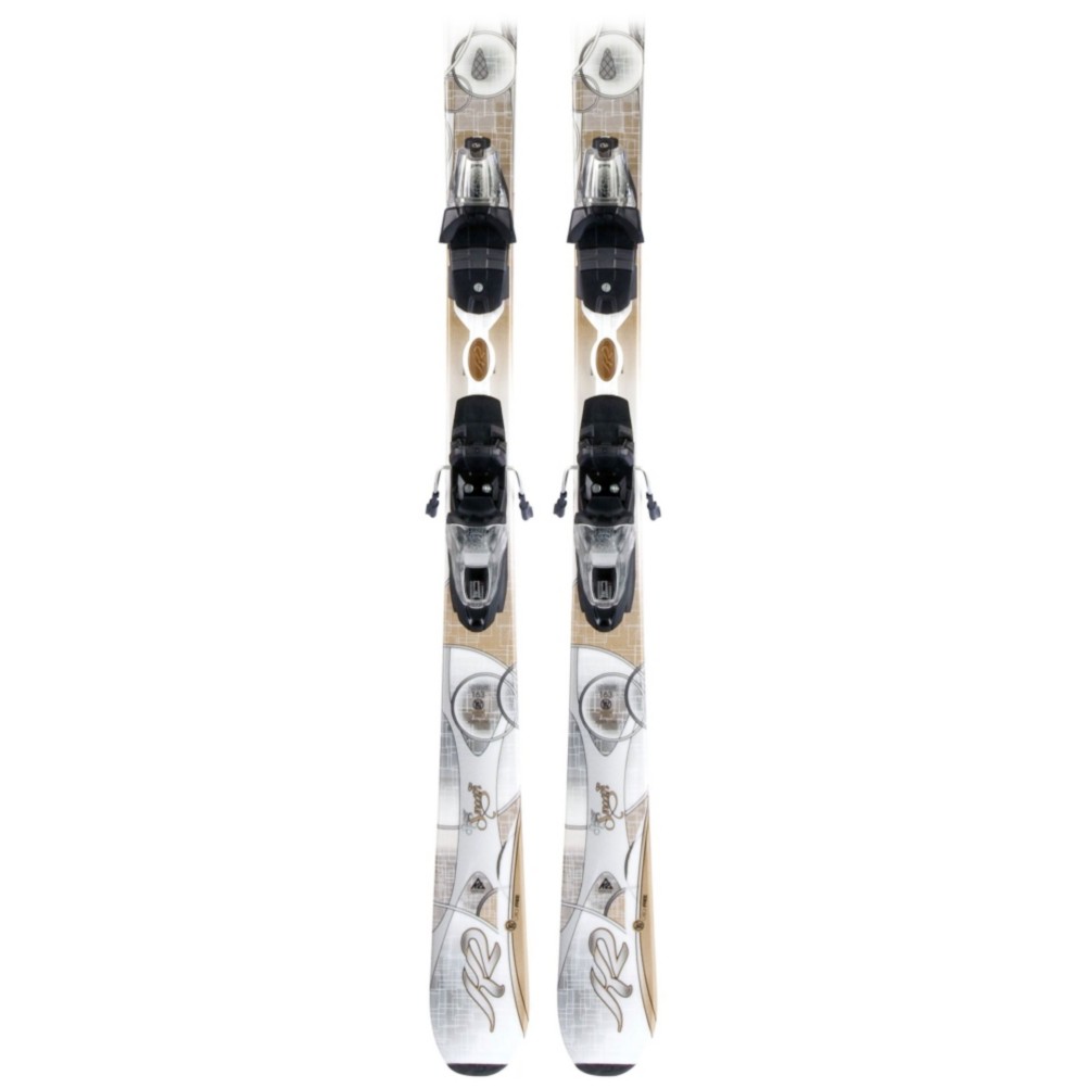 K2 SuperSmooth Womens Skis with K2/Marker ERP 10.0 Bindings 2012