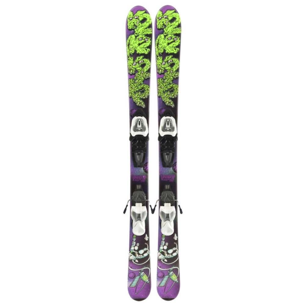 K2 Indy Fastrak 4.5 Kids Skis with Marker Fastrak 4.5 Bindings 2012