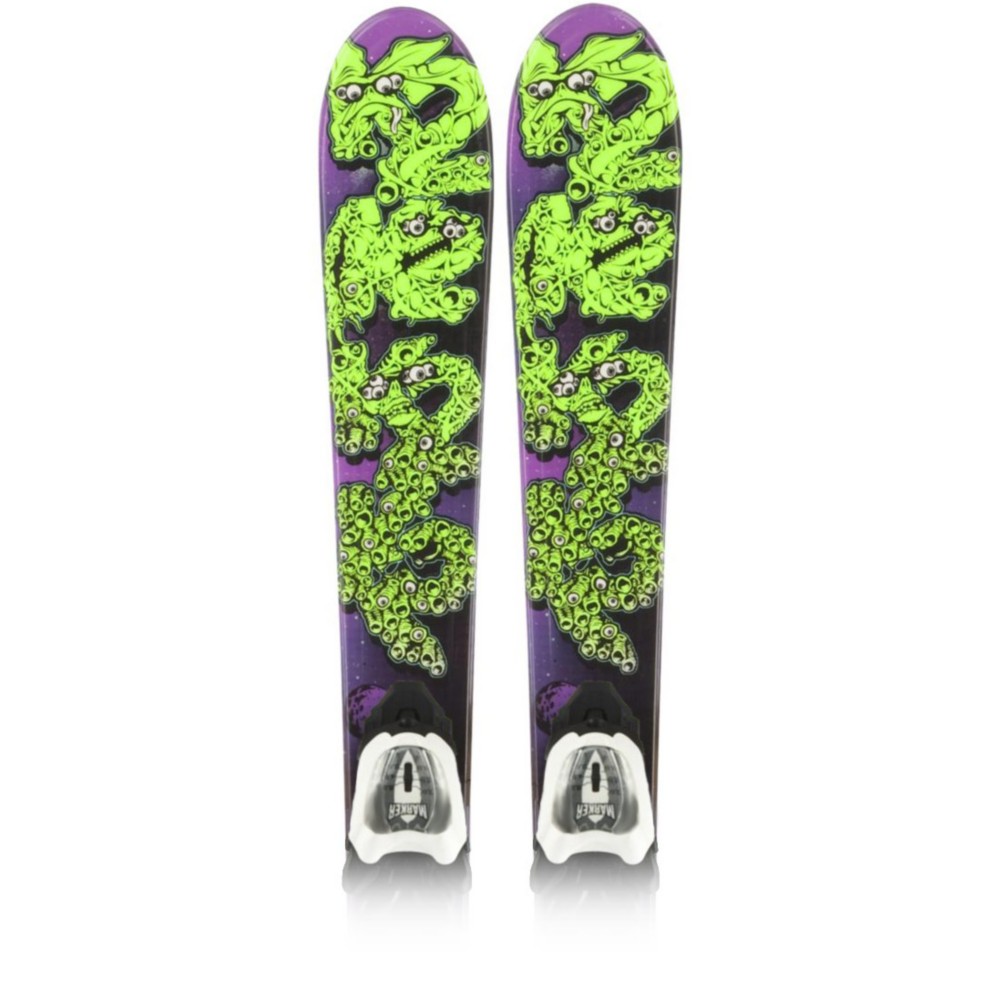K2 Indy Fastrak 4.5 Kids Skis with Marker Fastrak 4.5 Bindings 2012