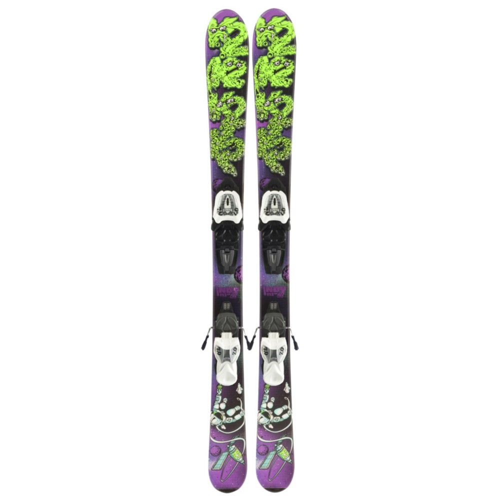 K2 Indy Fastrack 7.0 Kids Skis with Marker Fastrak 2 7.0 Bindings 2012
