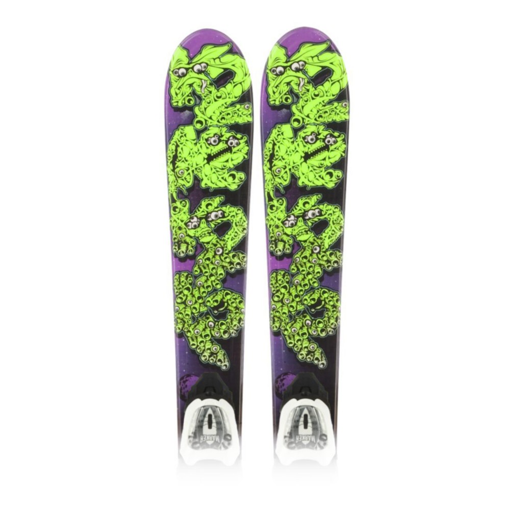 K2 Indy Fastrack 7.0 Kids Skis with Marker Fastrak 2 7.0 Bindings 2012