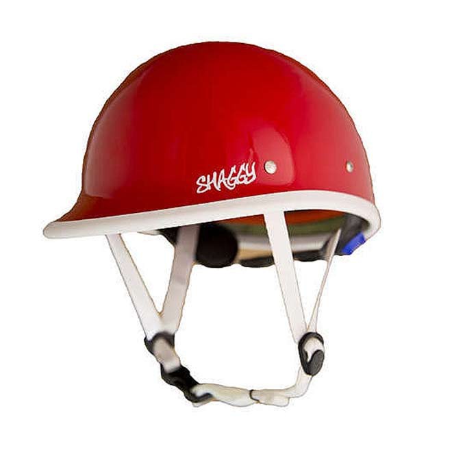 Shred Ready Shaggy Helmet 2013, Fire Red-White Trim, swatch