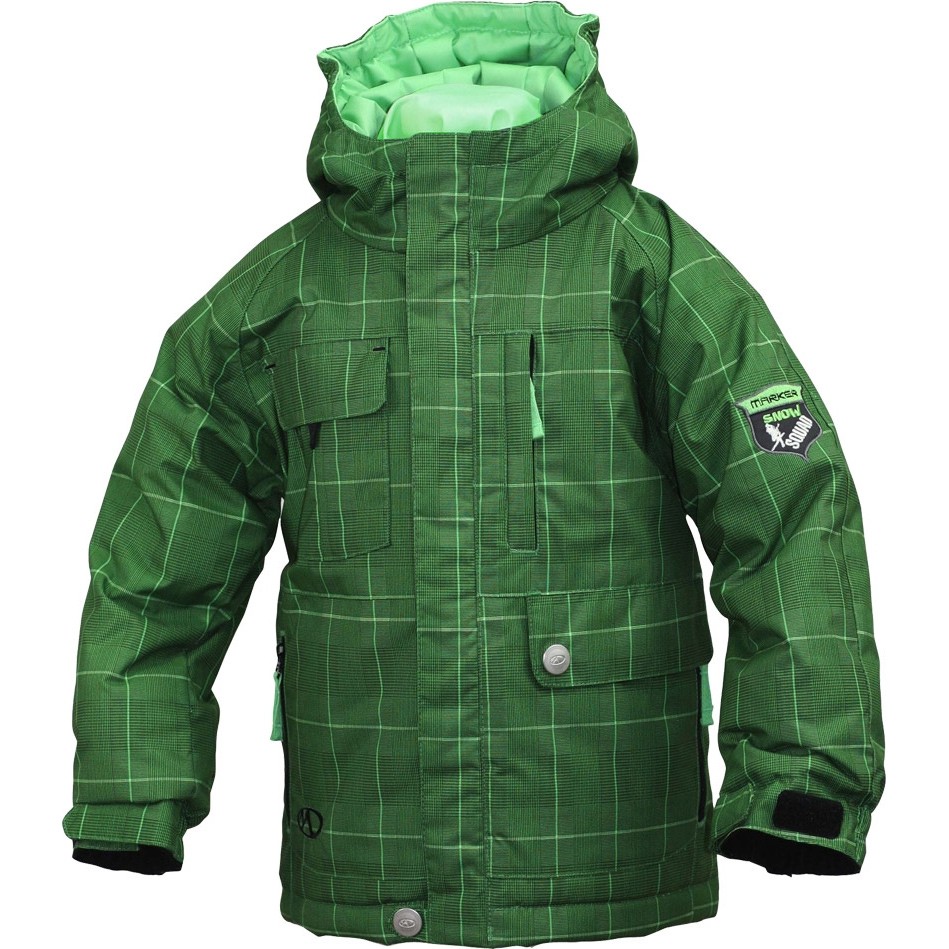 Marker Duke Toddler Ski Jacket, Green, swatch