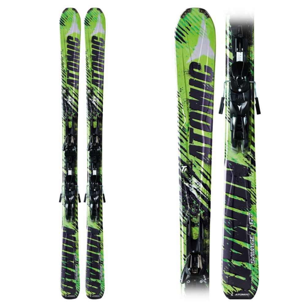 Atomic Savage TI Skis with XTO 14