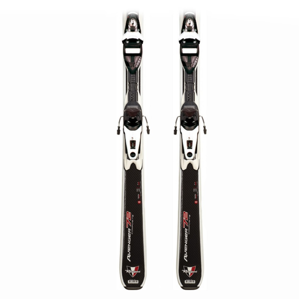Rossignol Avenger 72 Composite Skis with Rossignol TPI2 Axium 100 Bindings 2012