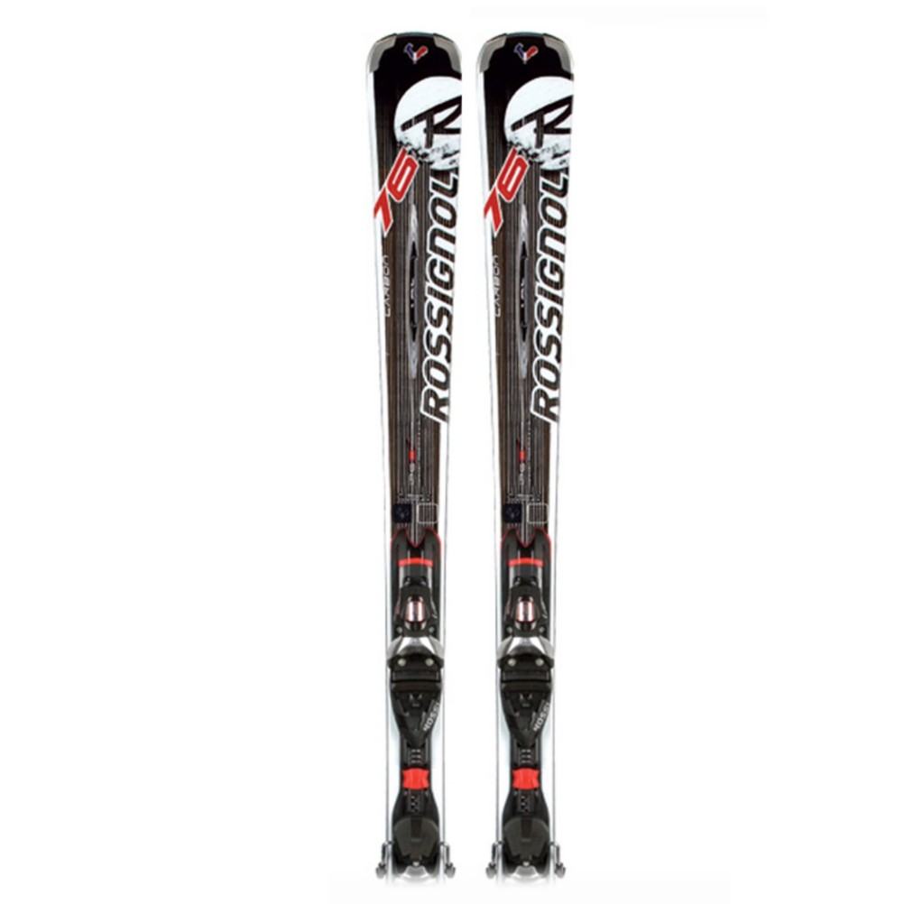 Rossignol Avenger 76 Basalt Skis with Rossignol TPI2 Axium 120 Bindings 2012