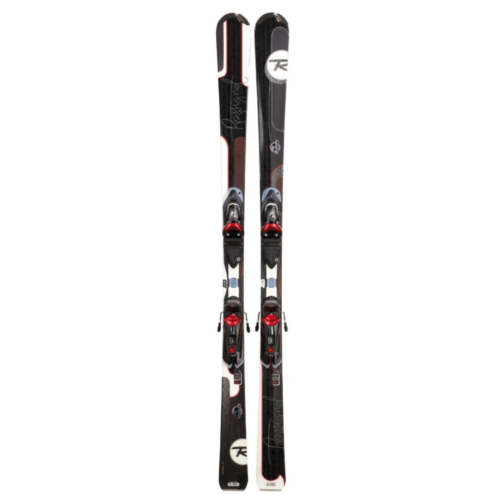 Rossignol Attraxion 3S Womens Skis with Rossignol WTPI2 Saphir 110 Bindings 2012