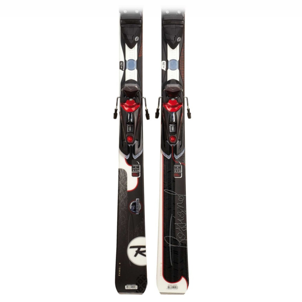 Rossignol Attraxion 3S Womens Skis with Rossignol WTPI2 Saphir 110 Bindings 2012
