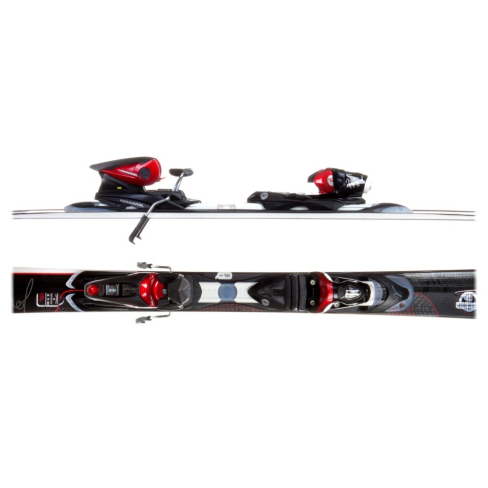 Rossignol Attraxion 3S Womens Skis with Rossignol WTPI2 Saphir 110 Bindings 2012