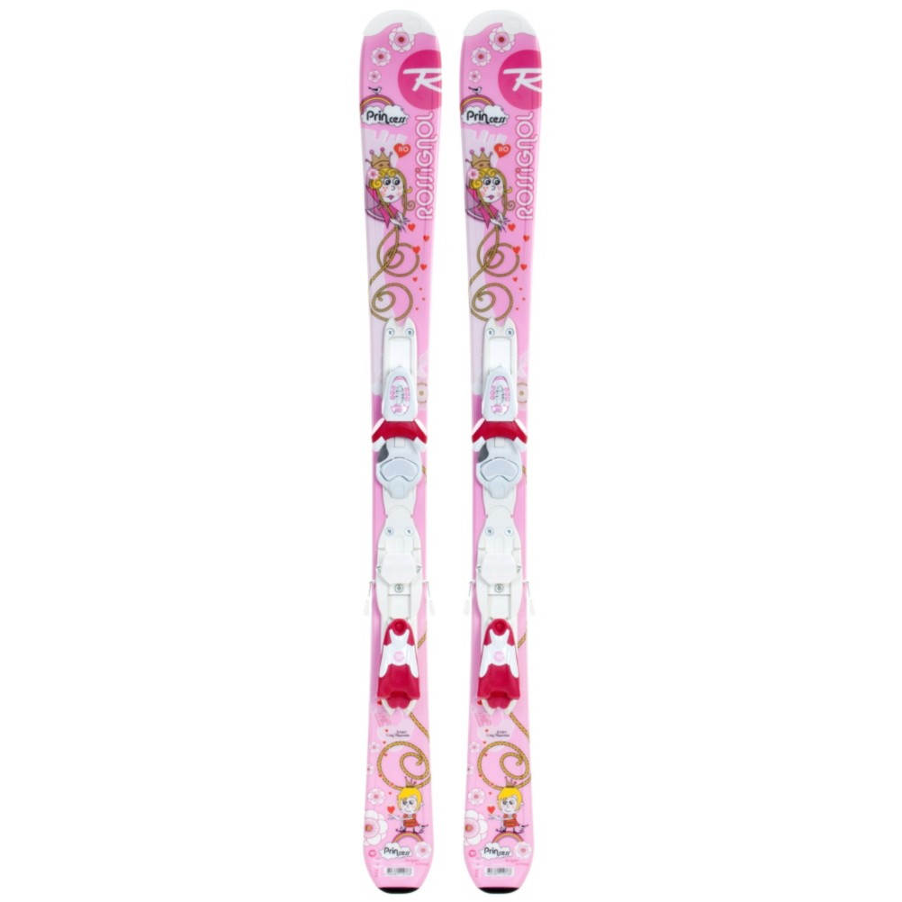 Rossignol Princess X 45 Kids Skis with Saphire 45 Bindings 2012