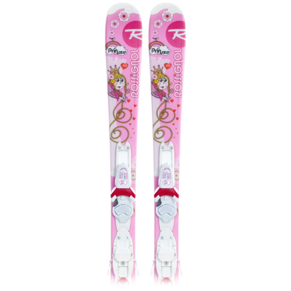 Rossignol Princess X 45 Kids Skis with Saphire 45 Bindings 2012
