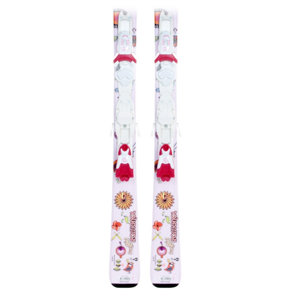 Rossignol Fun Girl X 45 Kids Skis with Saphire J 45 Bindings 2012