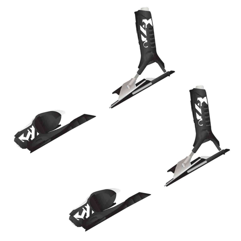 Rossignol FKS 140 Ski Bindings 2014, Black-White, swatch