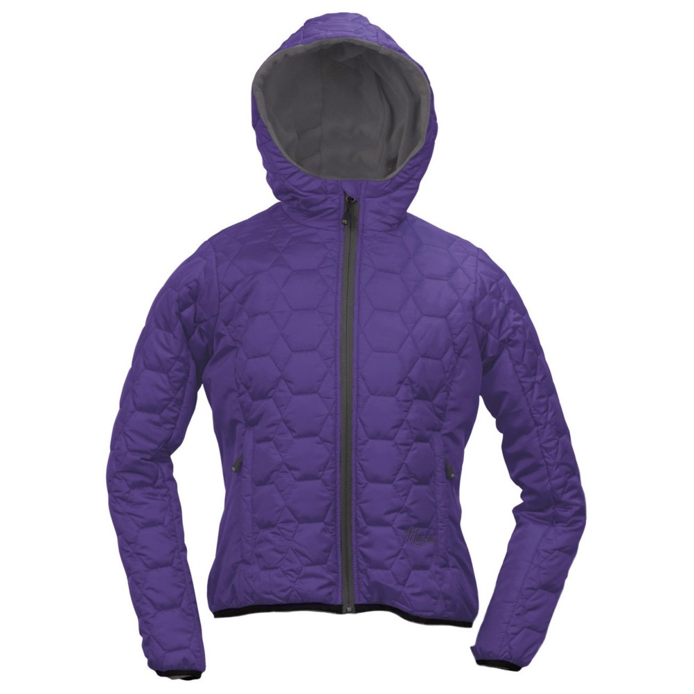 Marker Diamond Quilted Hoodie Womens Womens Mid Layer