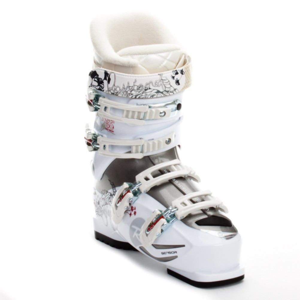 Rossignol Kiara Sensor 50 Womens Ski Boots 2013, White, swatch