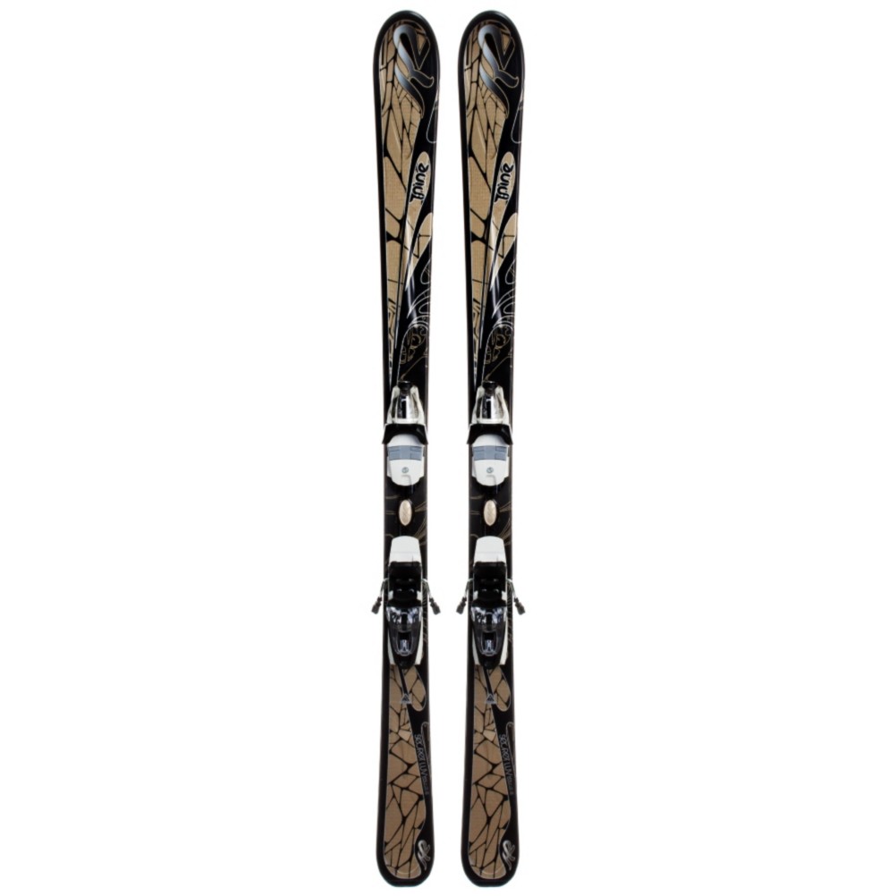 K2 Secret Luv Womens Skis with ERP 10.0 Bindings 2011