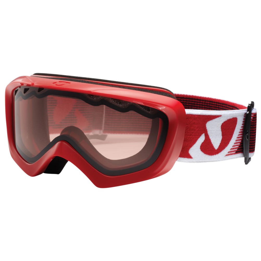 Giro Chico Kids Goggles, Red Icon Streak Red-Vermillion, medium