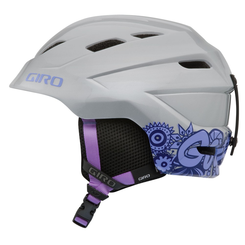 Giro Nine.10 Girls Helmet, Silver Doodle, medium