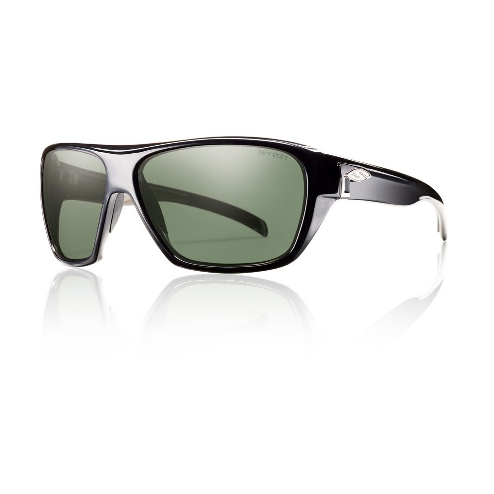 Smith Chief Polarized Sunglasses, Black, medium