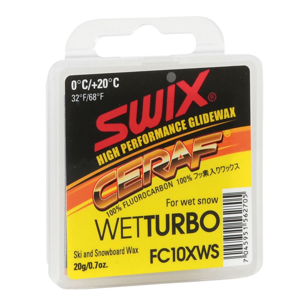 Swix Cera F Solid Warm Turbo Wax