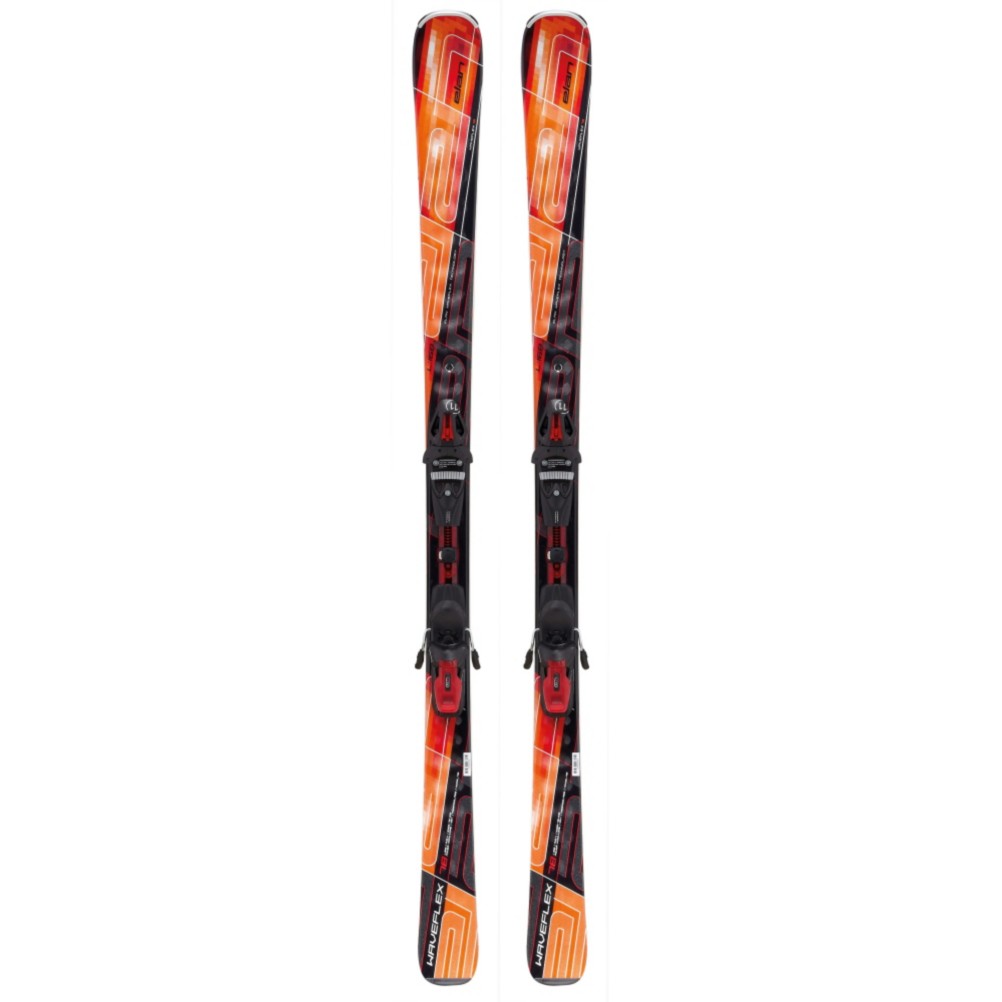Elan Waveflex 78 Skis with EL 11.0 Fusion Bindings 2012
