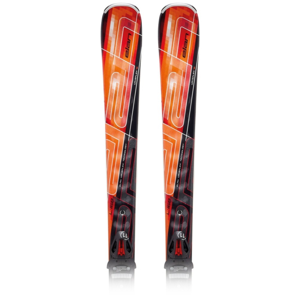 Elan Waveflex 78 Skis with EL 11.0 Fusion Bindings 2012
