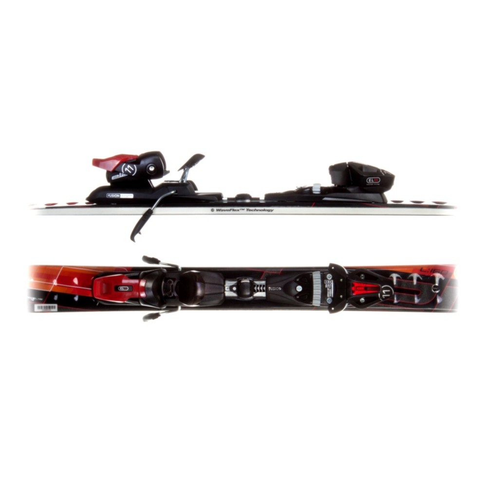 Elan Waveflex 78 Skis with EL 11.0 Fusion Bindings 2012