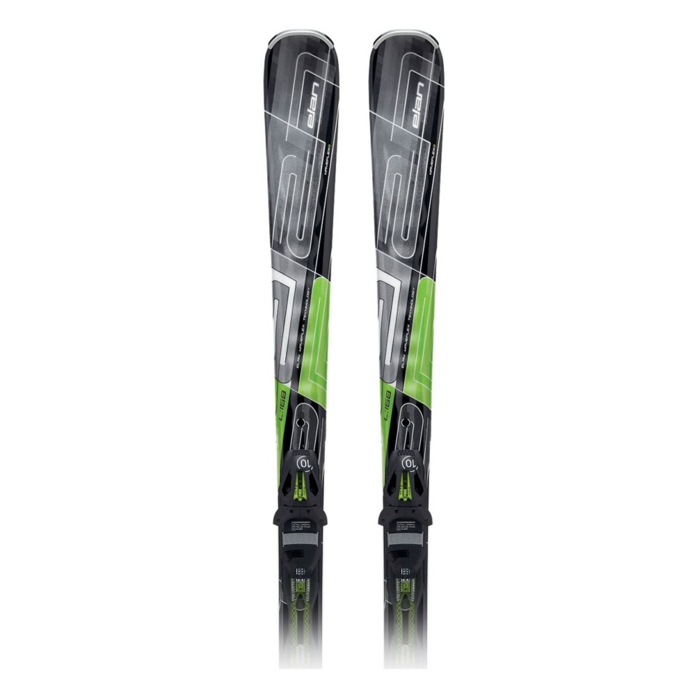 Elan Waveflex 8 Skis with EL 10.0 QT Bindings 2012