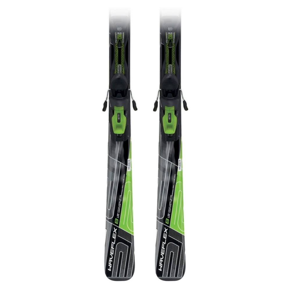 Elan Waveflex 8 Skis with EL 10.0 QT Bindings 2012