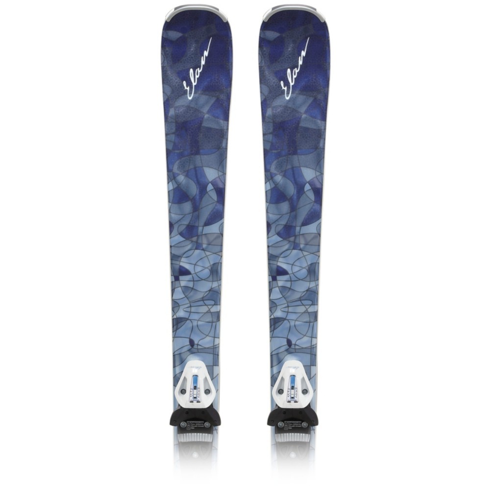 Elan Pure Womens Skis with ELW 11.0 Fusion Bindings 2012