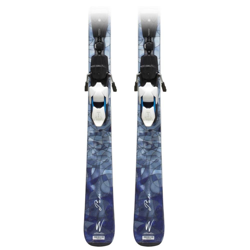 Elan Pure Womens Skis with ELW 11.0 Fusion Bindings 2012