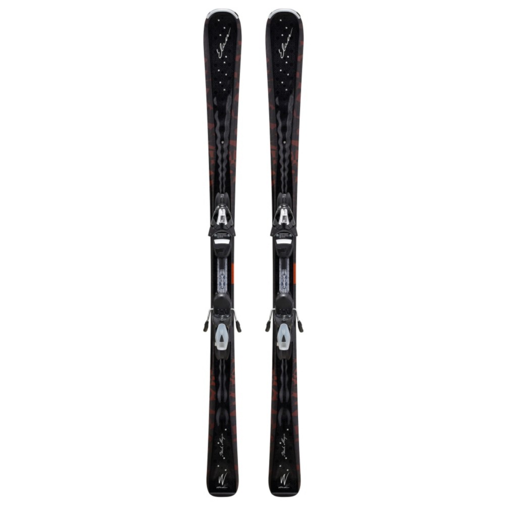 Elan Black Magic Womens Skis with ELW 9.0 QT Bindings 2012