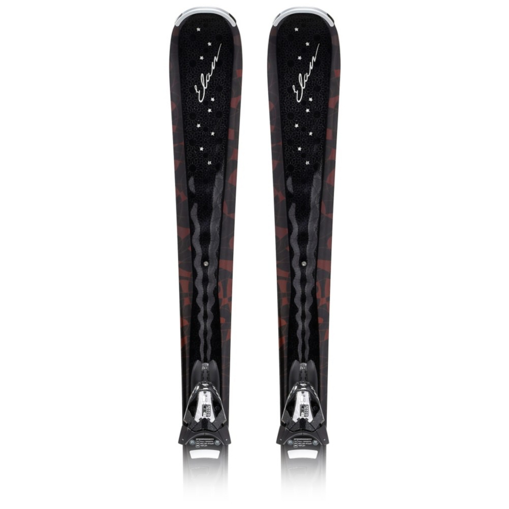 Elan Black Magic Womens Skis with ELW 9.0 QT Bindings 2012