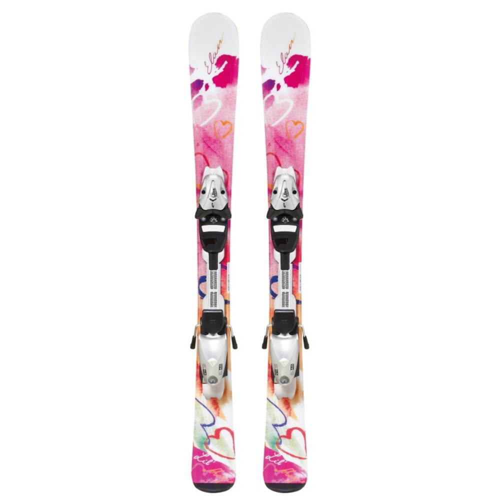 Elan Lil Magic EL 4.5 Kids Skis with EL 4.5 Quick Trick Bindings 2012, , small