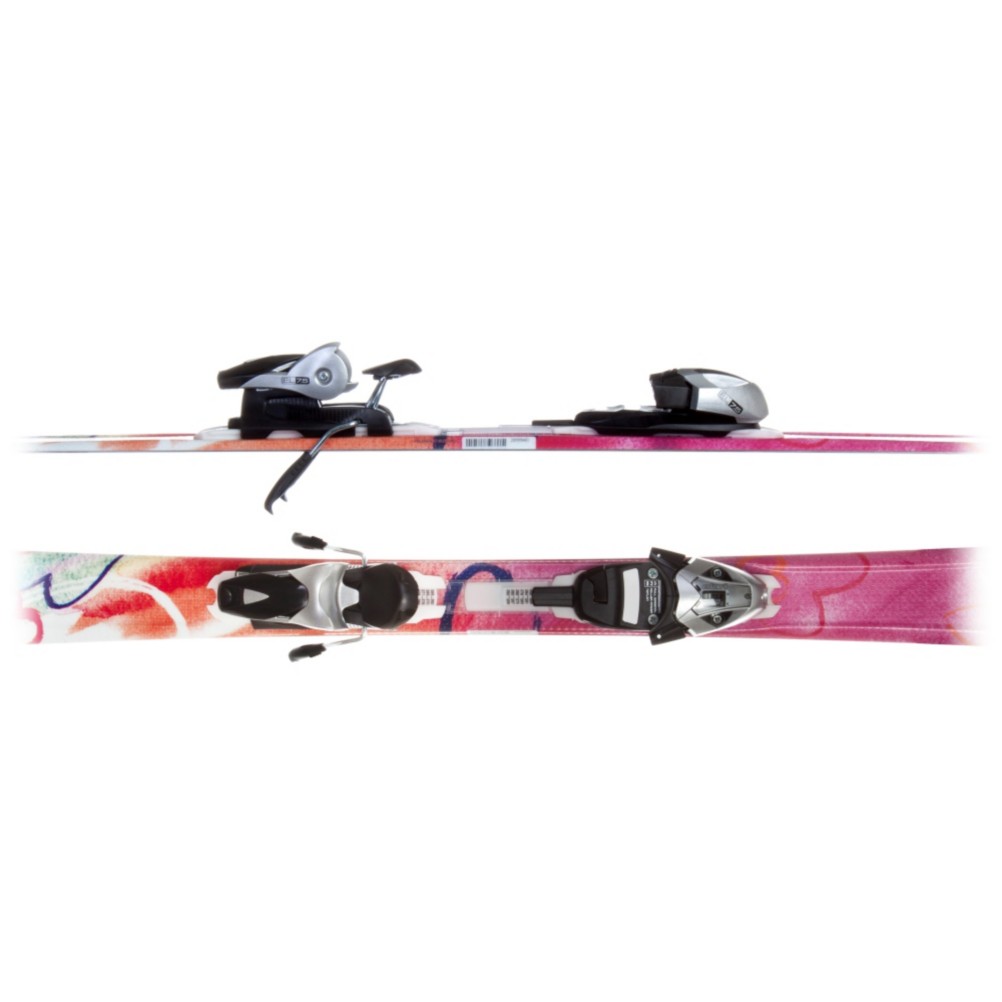 Elan Lil Magic EL 7.5 Kids Skis with EL 7.5 Quick Trick Bindings 2012