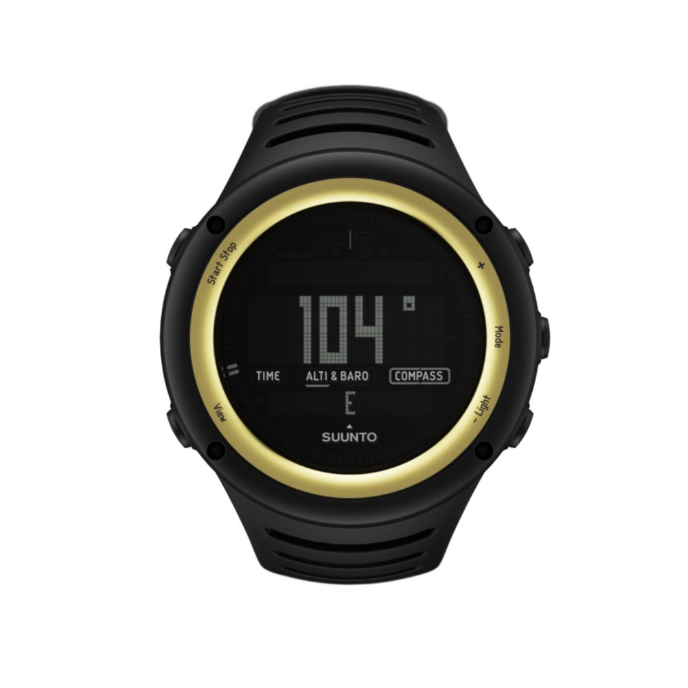 Suunto Core Digital Sport Watch, Sahara Yellow, medium