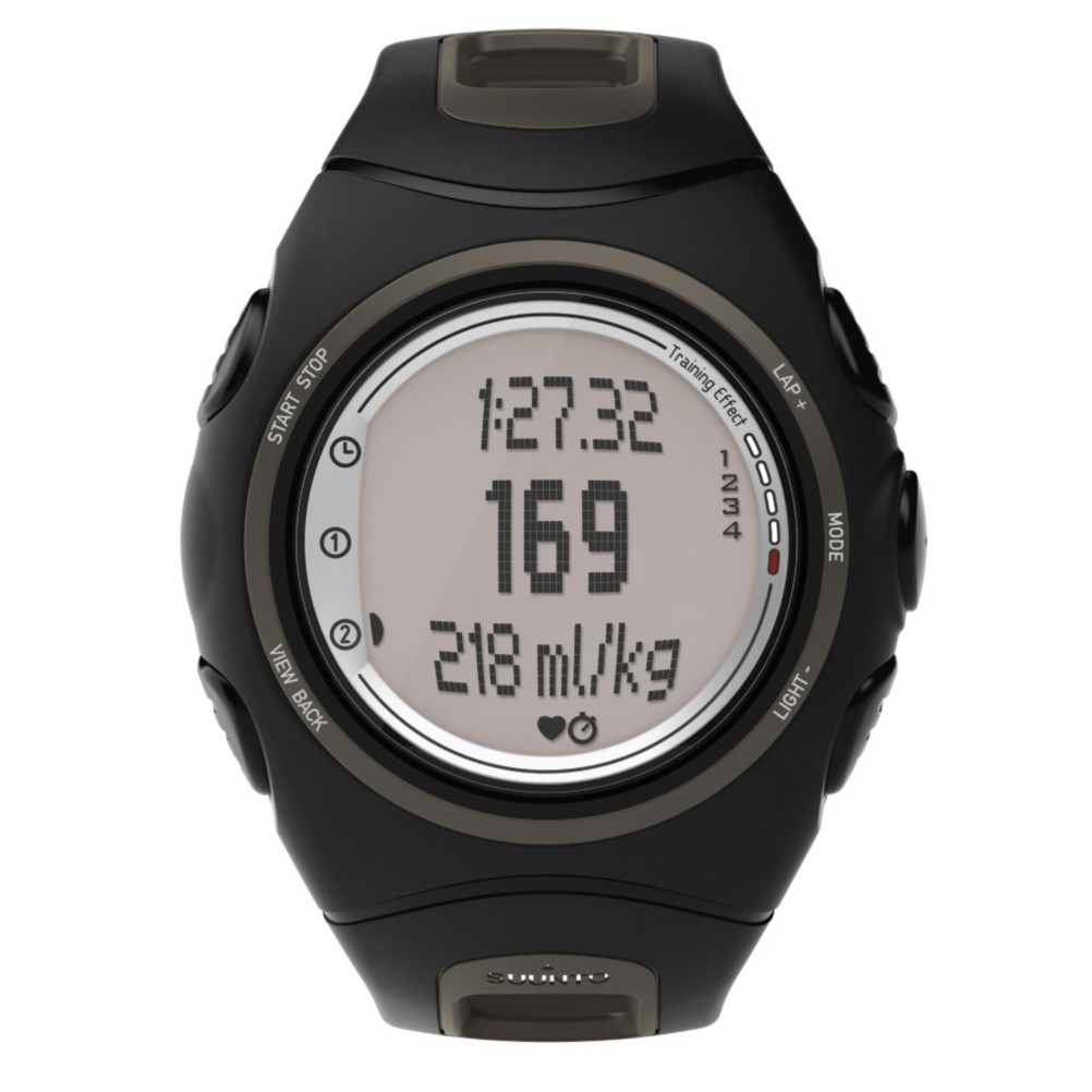 Suunto T6D Sport Watch, Black Smoke, medium