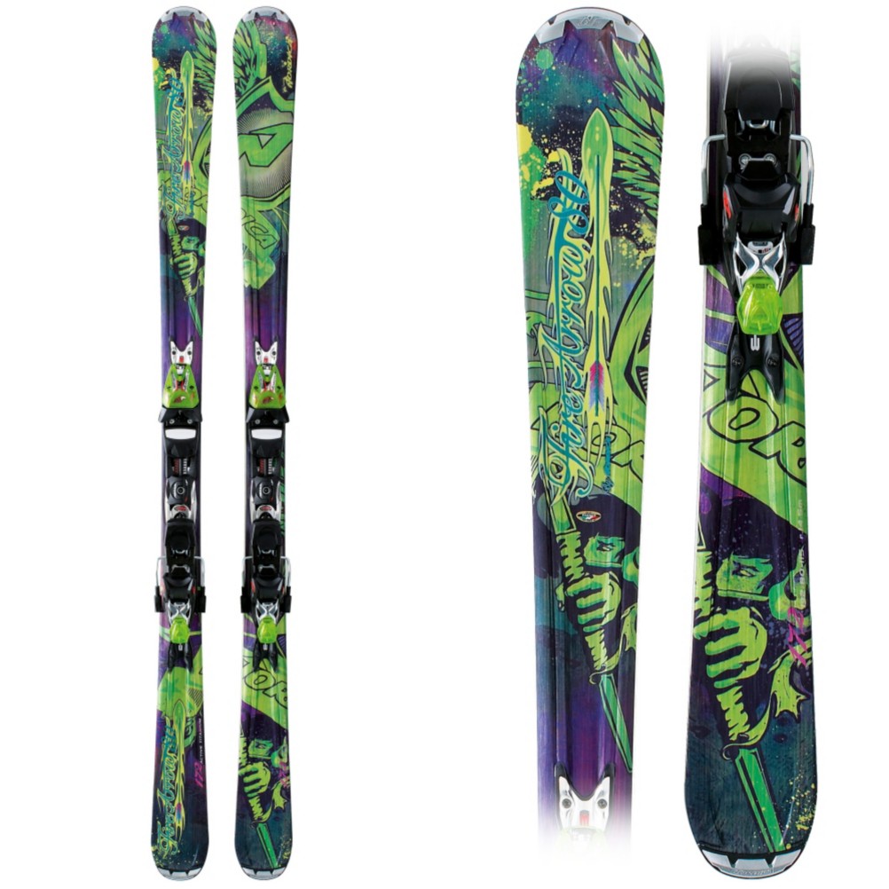 Nordica Mens Skis with Integrated Bindings