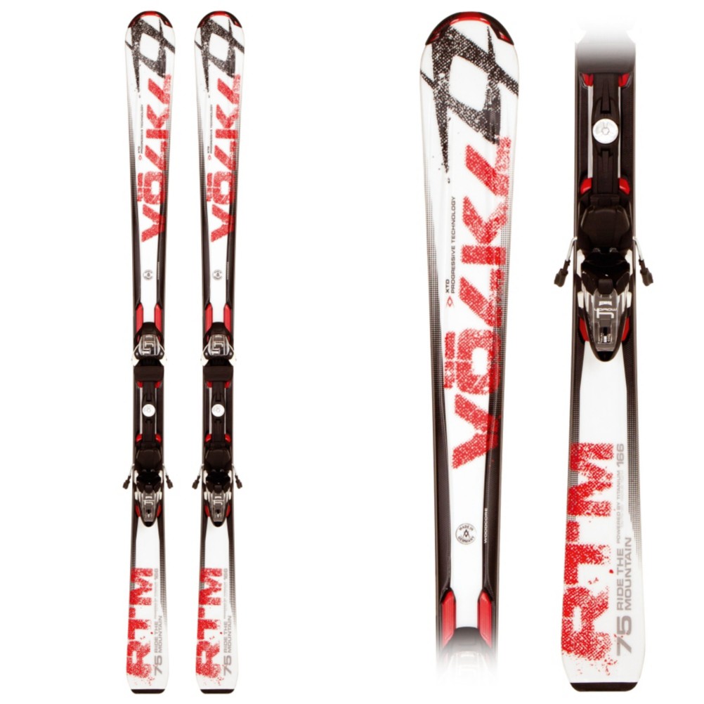 Volkl RTM 75 Skis with 4Motion 10.0