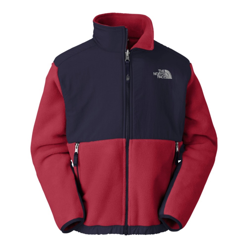 The North Face Denali Boys Jacket, R Biking Red, swatch