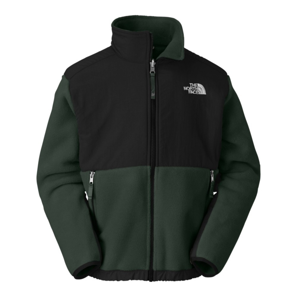 The North Face Denali Boys Jacket, R Dark Sage Green, swatch