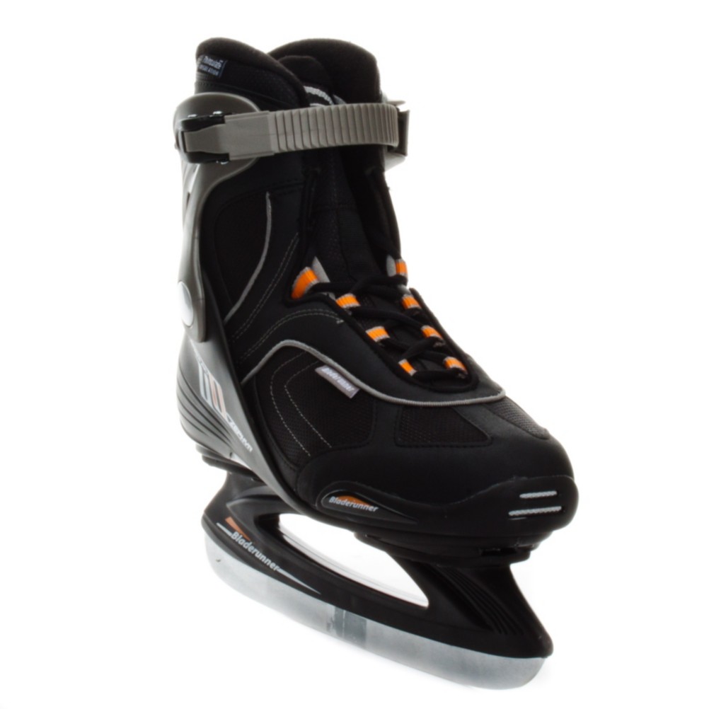 Bladerunner Zephyr - Mens Ice Skates, Black, medium
