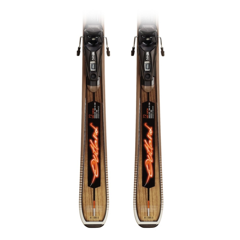 Dynastar Outland 72 Skis with NX 10 Fluid Bindings 2012