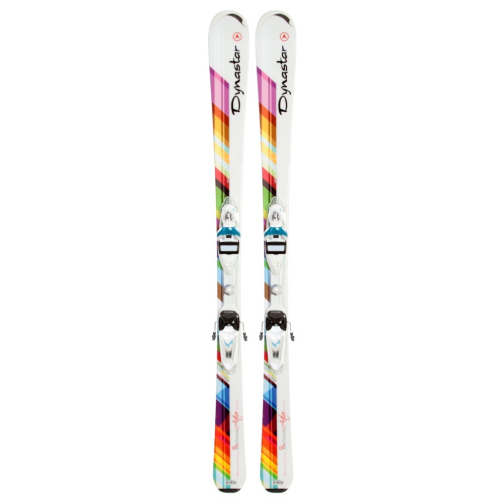Dynastar Exclusive Active Womens Skis with Nova Exclusive AFC Fluid Bindings 2012