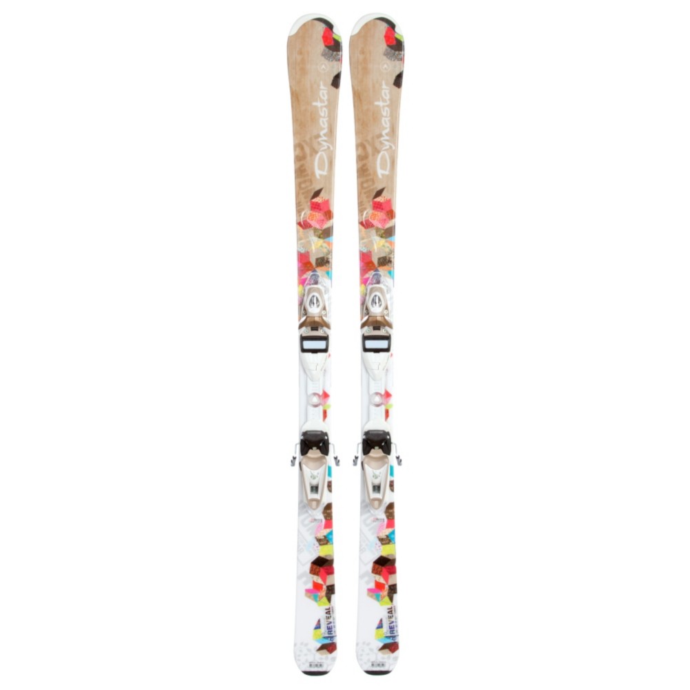 Dynastar Exclusive Reveal Womens Skis with Nova Exclusive AFC Fluid Bindings 2012